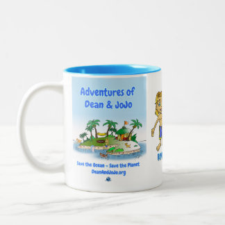 Taza Bicolor Dean and Jo Island Adventures Mug
