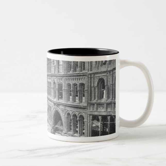 Taza Bicolor Deansgate, Manchester, c.1910 (Derecha)