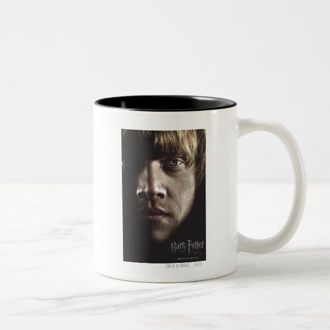 Taza Bicolor Deathly Hallow - Ron (Derecha)