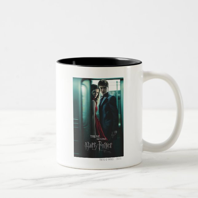 Taza Bicolor Deathly Hallows - Harry and Hermione (Derecha)