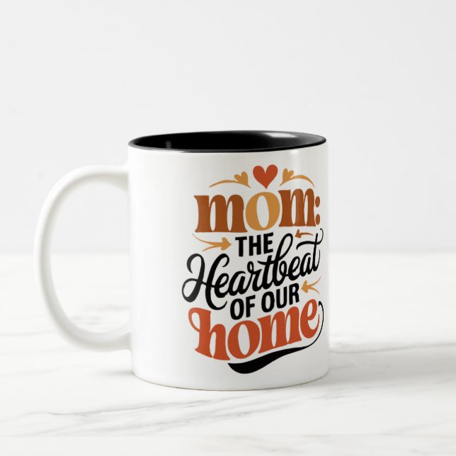Taza Bicolor Deber de mamá (Izquierda)