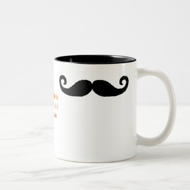 Taza Bicolor Debo bigote (Derecha)