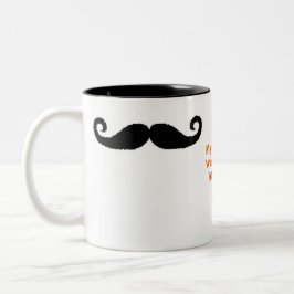 Taza Bicolor Debo bigote