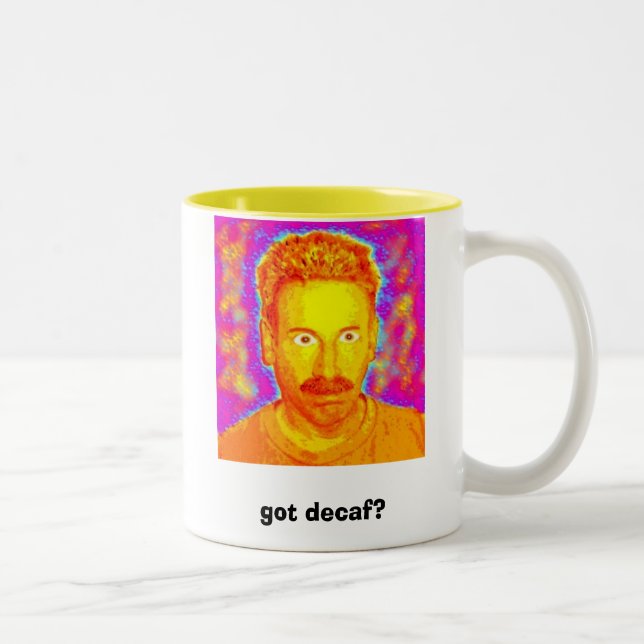 Taza Bicolor ¿decaf conseguido? (Derecha)