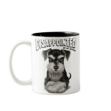 Decepcionado Schnauzer en miniatura