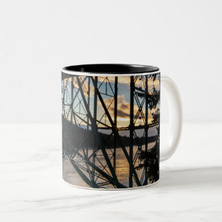 Taza Bicolor Deception Pass Bridge Mug