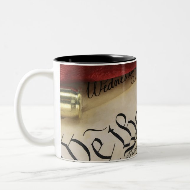 Taza Bicolor Declaración de Independencia (Izquierda)