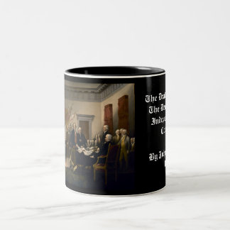 Taza Bicolor Declaración de Independencia presentada al