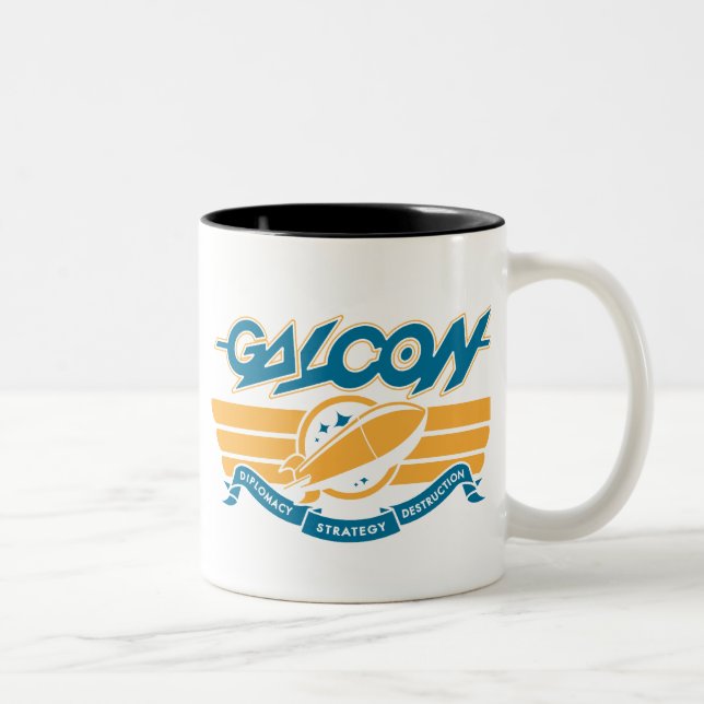 Taza Bicolor deco_rocket_gold (Derecha)