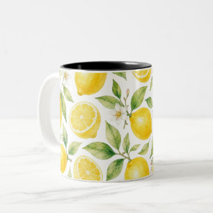 Taza Bicolor Decoración de cocina Cottagecore
