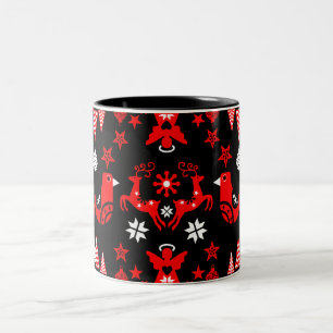 Taza Bicolor Decoración estacional escandinava