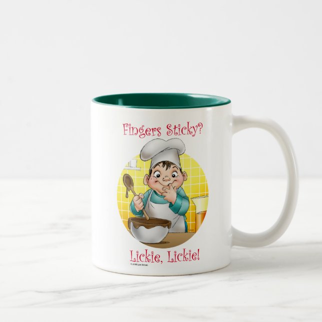 Taza Bicolor ¿dedos pegajosos? (Derecha)