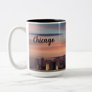 Taza Bicolor Deep Sunset Chicago