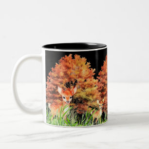 Taza Bicolor Deer Lovers Mug