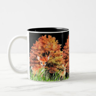 Taza Bicolor Deer Lovers Mug