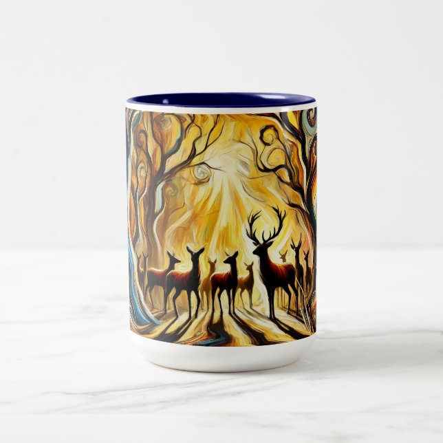 Taza Bicolor Deer Mug (Centro)