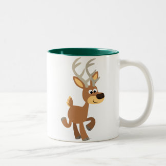 Taza Bicolor Deer Mug, Personalizado de trote