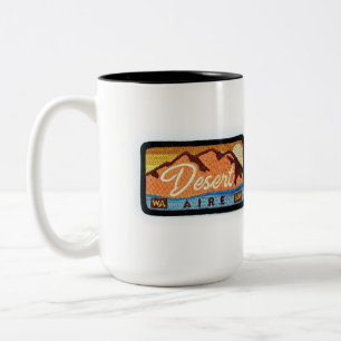 Taza Bicolor Deert Aire Patch Mug