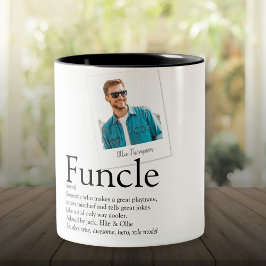 Taza Bicolor Definición de Funcle Tío Foto