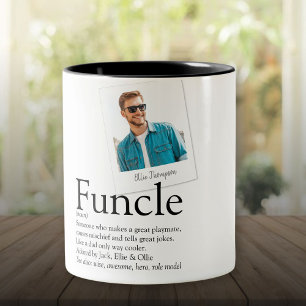 Taza Bicolor Definición de Funcle Tío Foto