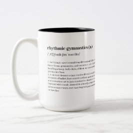Taza Bicolor Definición de Gimnasia Rítmica