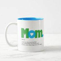 Definición de Mamá Linda Azul/Verde