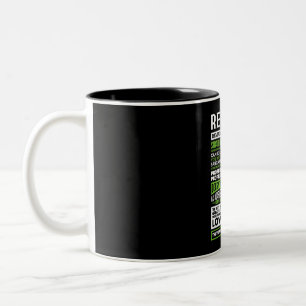 Taza Bicolor Definición de nombre de Chica de Rebecca