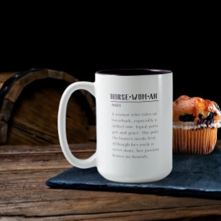 Taza Bicolor Definición de peluca