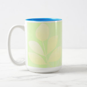 Taza Bicolor deja arte abstracto