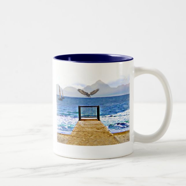 Taza Bicolor ¡Dejando ir!_ (Derecha)