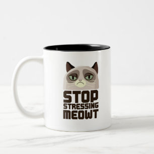 Taza Bicolor Dejar de enfatizar carne