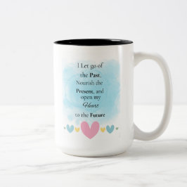 Taza Bicolor Dejé ir al pasado