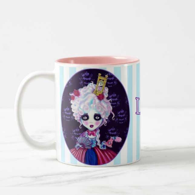 Taza Bicolor Déjelos comer la torta (Izquierda)