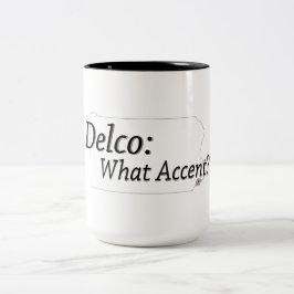 Taza Bicolor Delco - ¿Qué acento?