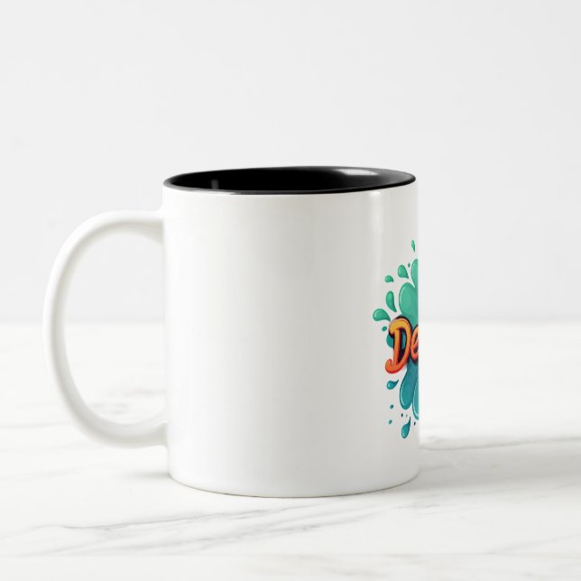 Taza Bicolor Delicioso (Izquierda)