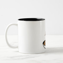 Taza Bicolor Delicioso spaghetti Mug