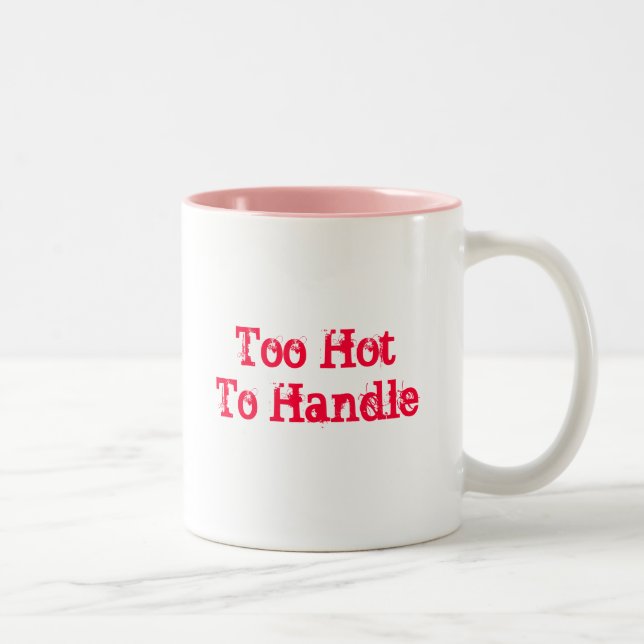Taza Bicolor Demasiado caliente dirigir (Derecha)