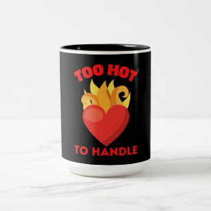 TAZA BICOLOR DEMASIADO CALIENTE PARA MANEJAR