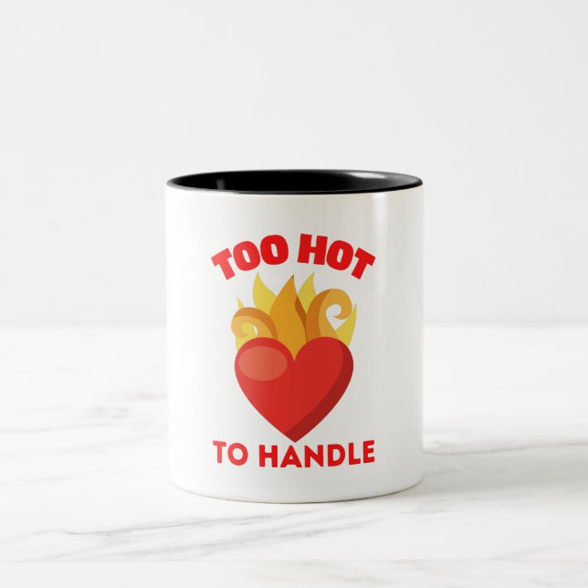 TAZA BICOLOR DEMASIADO CALIENTE PARA MANEJAR (Centro)