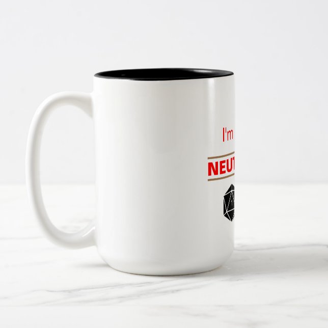 Taza Bicolor Demasiado Mal Neutral (Izquierda)