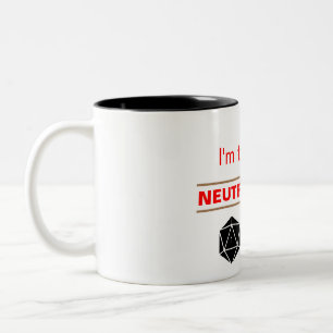 Taza Bicolor Demasiado Neutral Bueno