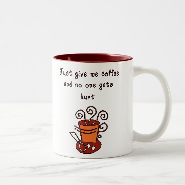 Taza Bicolor Déme el café (Derecha)