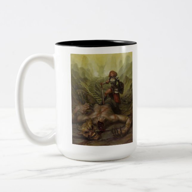 Taza Bicolor Demon Hunter (Izquierda)