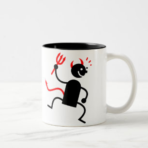 Taza Bicolor Demonio
