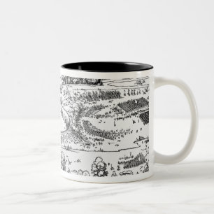 Taza Bicolor Demostración de medidas defensivas