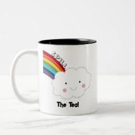 Taza Bicolor Derrame el té