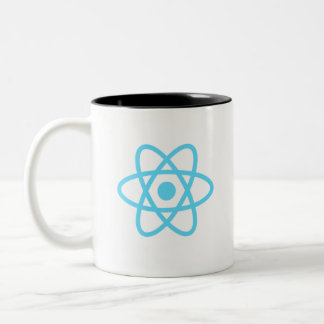 Taza Bicolor Desarrollador de js de React original