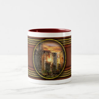 Taza Bicolor Desastre - Chicago, IL - Tengo que pasear al perro