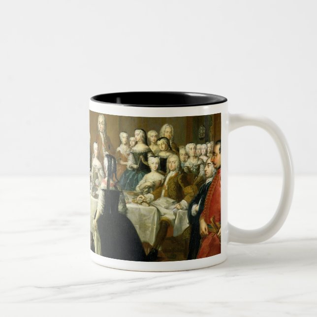 Taza Bicolor Desayuno de la boda (Derecha)