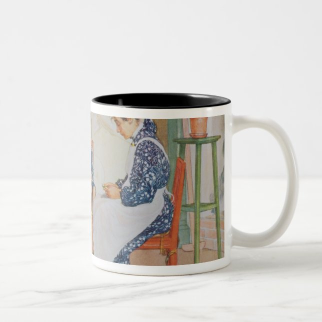 Taza Bicolor Descascarado de los guisantes, pub. en "Lasst (Derecha)